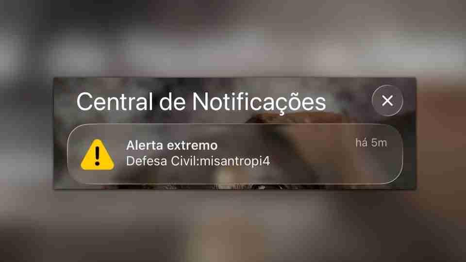 Alerta falso com termo incomum assusta moradores e expõe invasão ao sistema da Defesa Civil