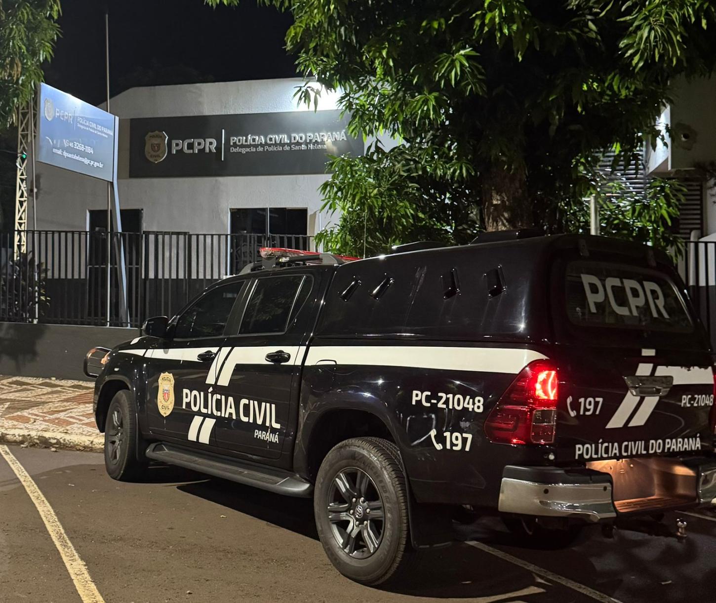 Denúncia de violência doméstica acaba com homem preso e droga apreendida pela PC de Santa Helena