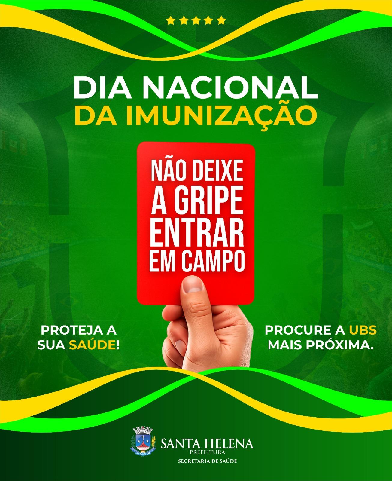 Dia da Imunização: vacina contra a gripe segue disponível em Santa Helena