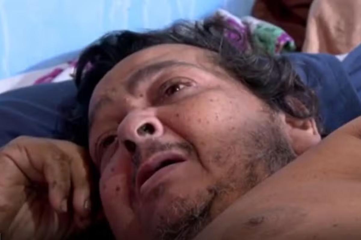 Mecânico de 230 kg é internado após 20 dias acamado em oficina