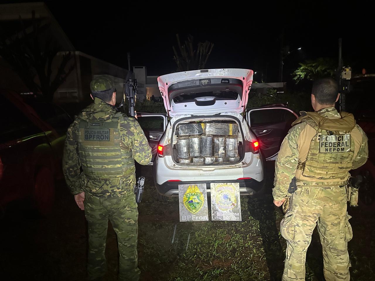 Operação apreende mais de duas toneladas de maconha em Santa Helena