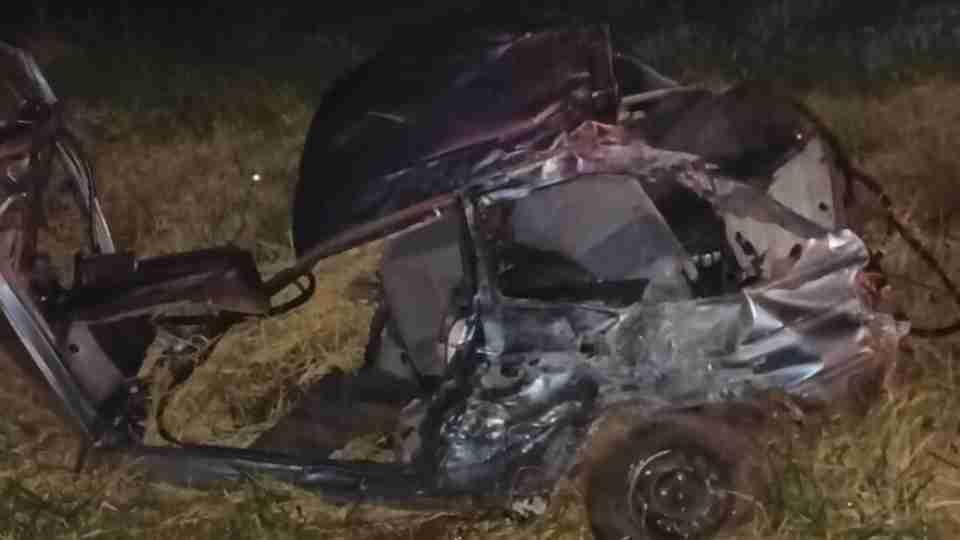 Professor fica gravemente ferido em acidente na BR-277, em Céu Azul