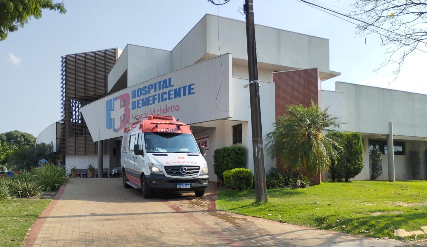 Motociclista sofre múltiplas fraturas e é levado para UTI após acidente em Santa Helena
