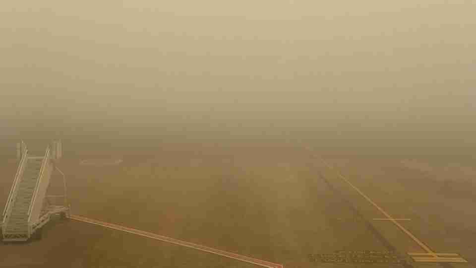Neblina fecha Aeroporto de Cascavel na manhã desta sexta-feira