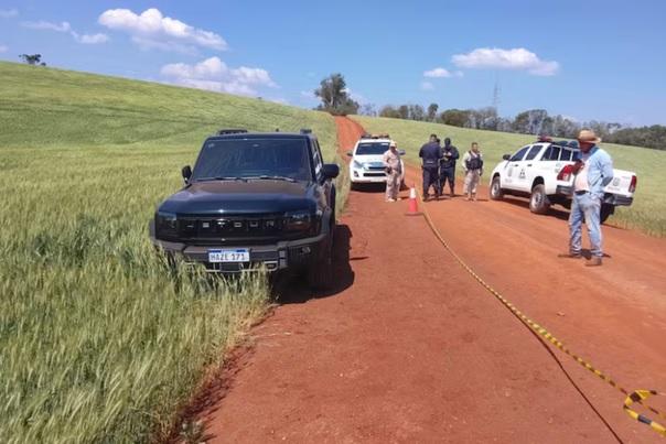 Brasileiro é encontrado morto com tiro na cabeça dentro de carro no Paraguai. Suspeito é preso