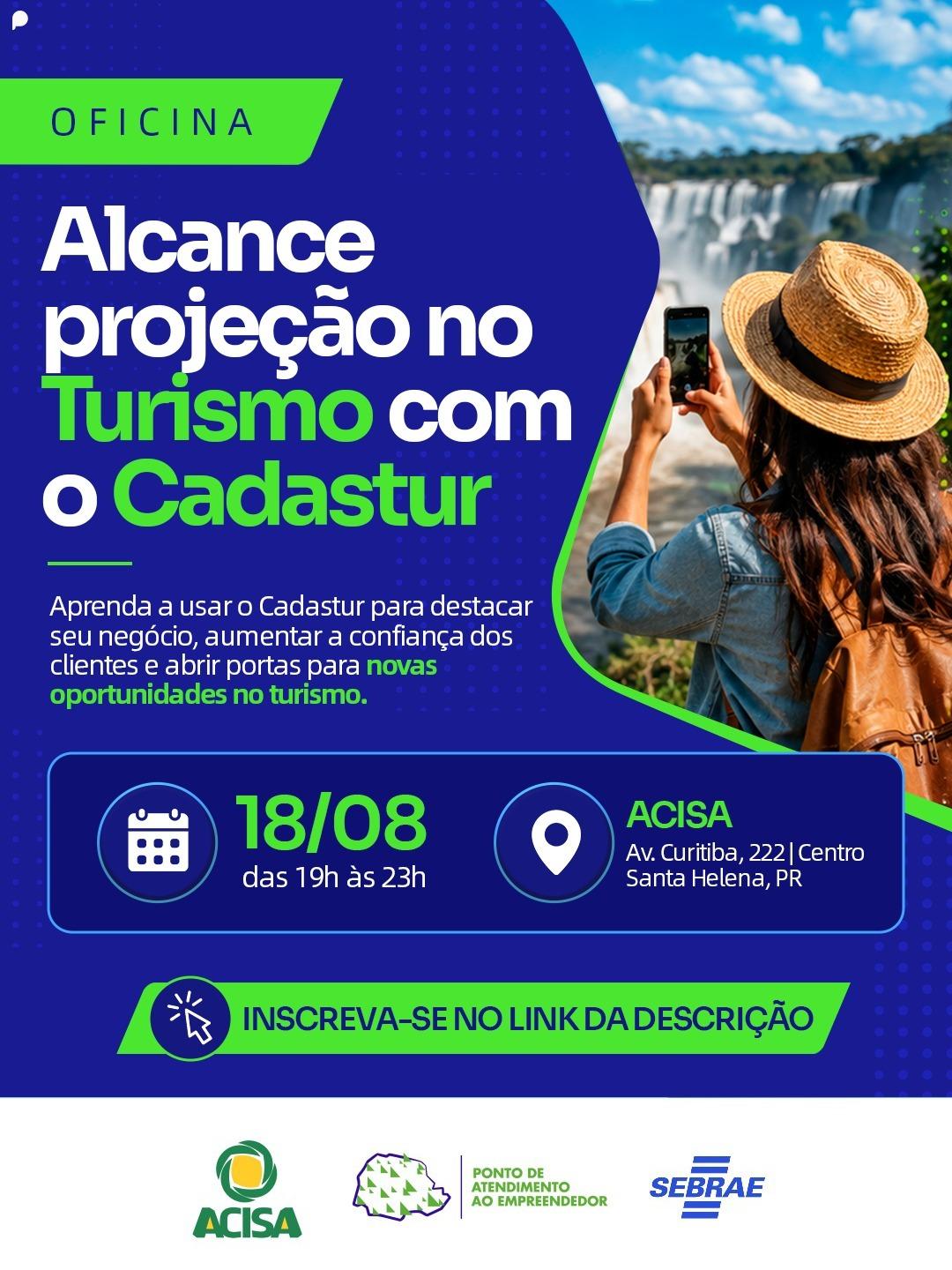 Cadastur possibilita empresários de Santa Helena aproveitarem novas oportunidades no turismo