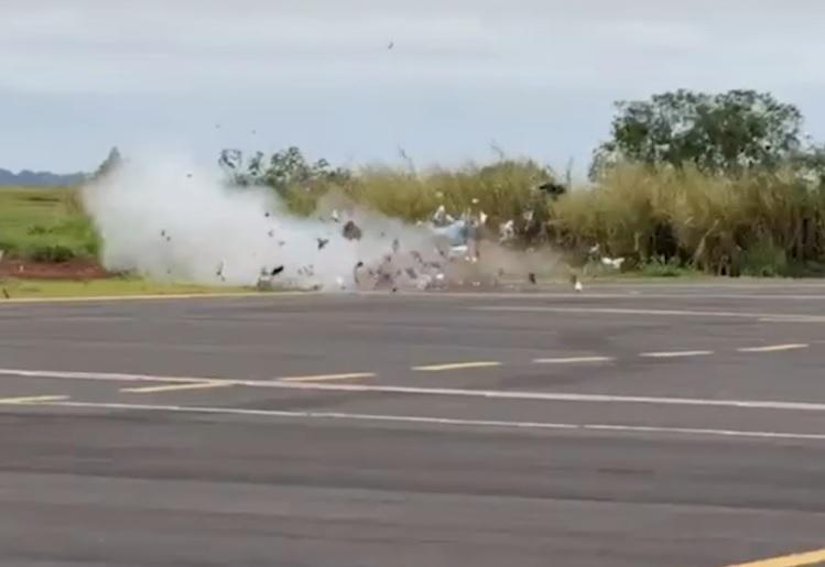 Simulado de ameaça de bomba mobiliza PF e Bope no Aeroporto de Foz do Iguaçu