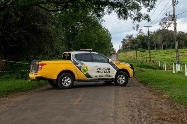 Suspeito de assalto na região morre após perseguição e confronto com a polícia