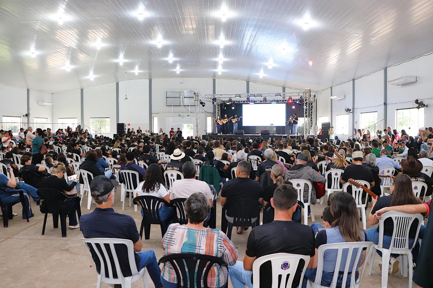 Festival Prosa e Viola reúne cerca de 500 pessoas em Santa Helena