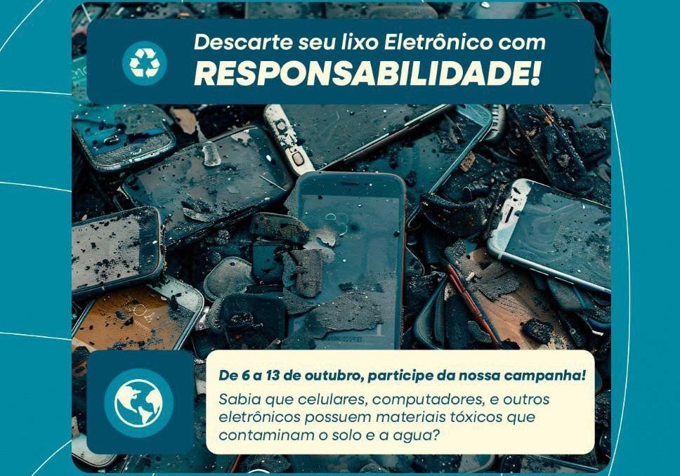 Prefeitura de Santa Helena faz nova campanha de coleta de lixo eletrônico de 6 a 13 de outubro