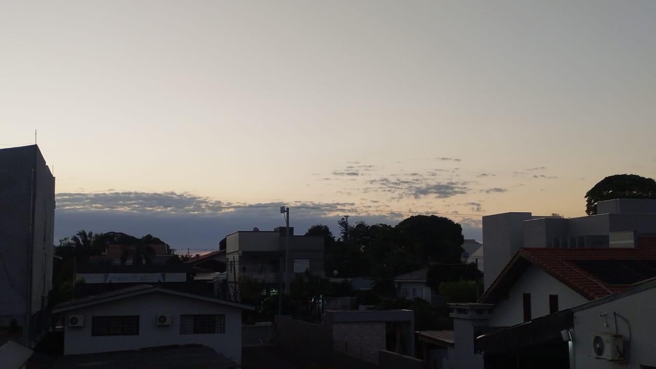 PREVISÃO DO TEMPO: Sexta (4), com alerta para temporais isolados e frente fria chegando