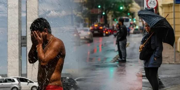 Semana terá onda de calor, tempestades e chuvas excessivas