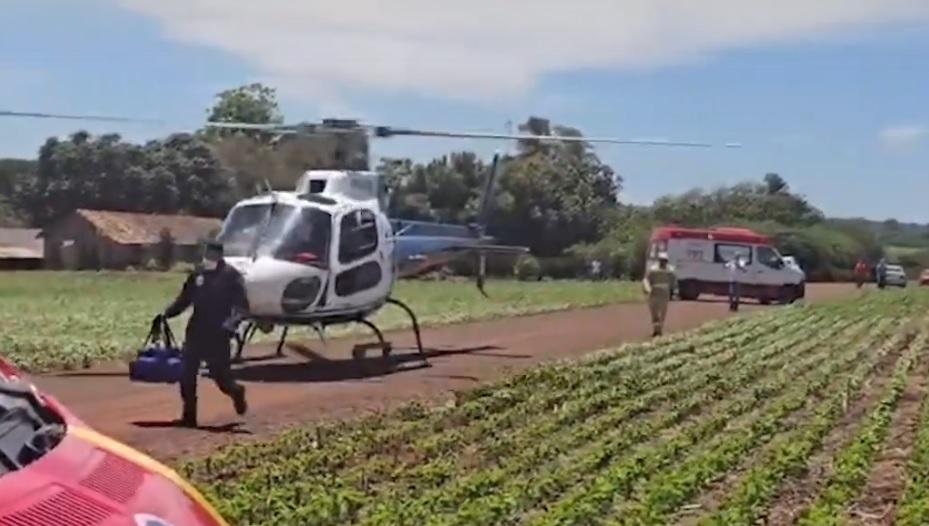 Casal é alvo de emboscada a tiros em estrada rural de Marechal Cândido Rondon
