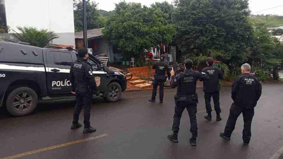 Megaoperação, com alvo em Santa Helena, mobiliza mais de 500 policiais e mira organização criminosa 