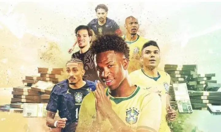 Veja top 10 dos maiores salários da Seleção; Neymar fica fora da lista