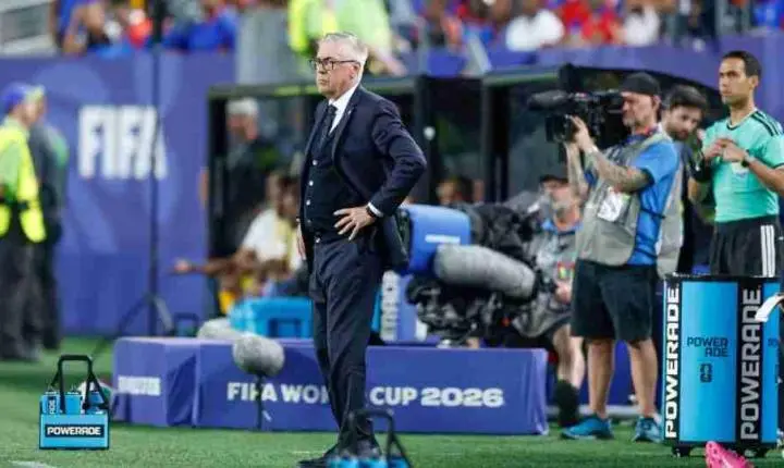 Ancelotti vê melhora do Brasil e espera ter Neymar contra a Escócia