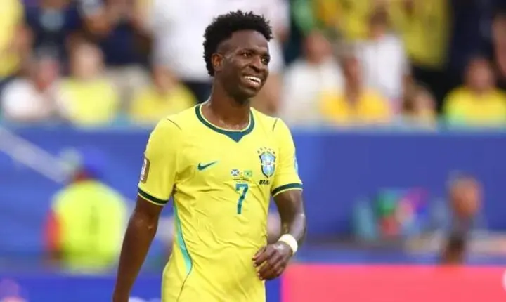 Vinícius Jr está perto de igualar Neymar no número de participações em gols nas Copas