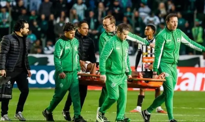 Jogador do Flamengo sofre trauma cranioencefálico em jogo do Athletic