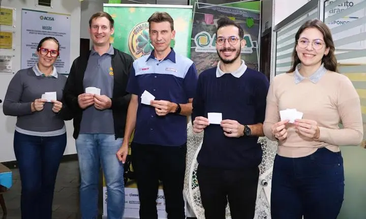 Acisa realiza primeiro sorteio da campanha Comprar Aqui dá Sorte com R$3,5 mil em vales-compras