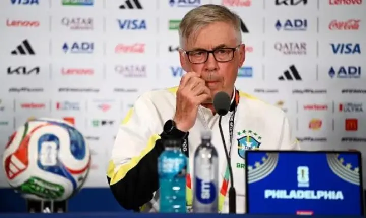 Ancelotti afirma que vai fazer mudanças na Seleção contra o Haiti