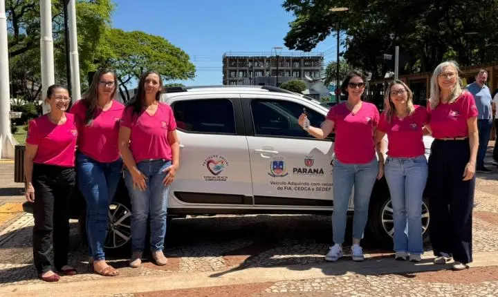 Com investimento de meio milhão de reais Santa Helena entrega veículos a rede de Assistência Social