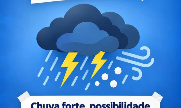 Defesa Civil alerta para risco de temporais com vento forte até domingo em Santa Helena