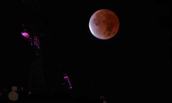 Eclipse lunar parcial será visível em Santa Helena nesta quinta (27) e sexta-feira (28); veja os melhores horários