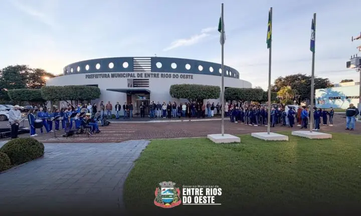 Entre Rios do Oeste celebra nesta quinta-feira (18), 33 anos de emancipação