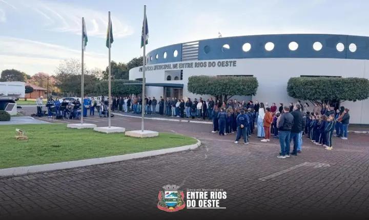 Entre Rios do Oeste celebra nesta quinta-feira (18), 33 anos de emancipação