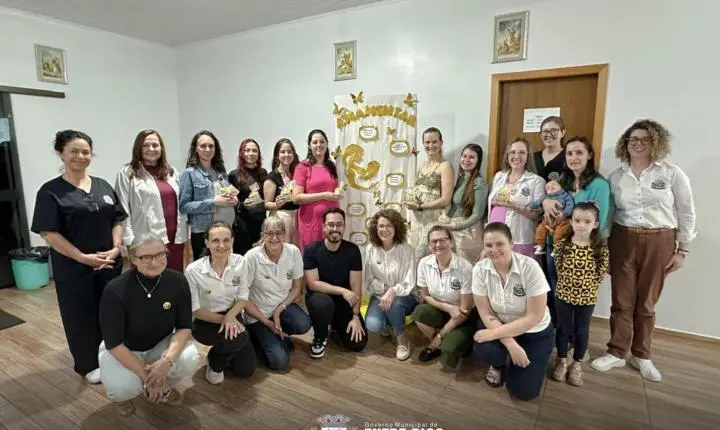 Entre Rios do Oeste celebra o Agosto Dourado com Encontro Especial para Gestantes