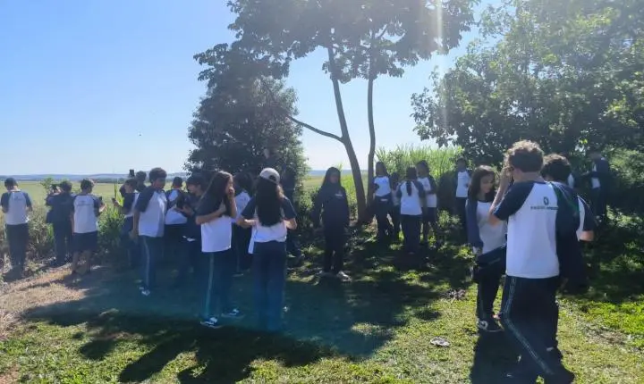 Estudantes de Marechal Rondon fazem roteiro educativo em Santa Helena
