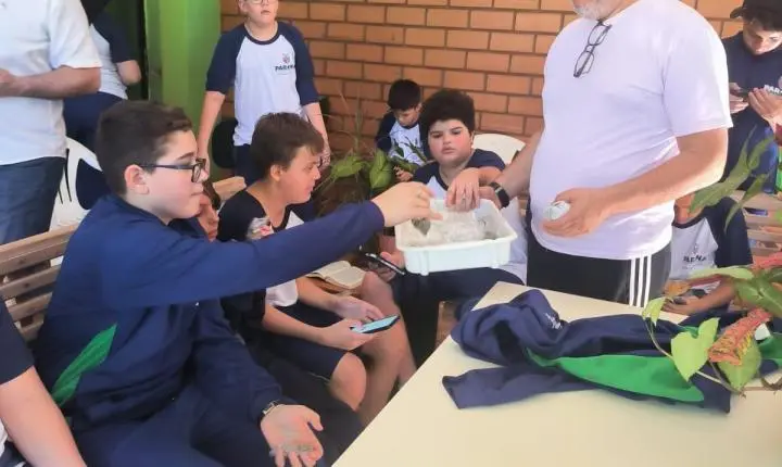 Estudantes de Marechal Rondon fazem roteiro educativo em Santa Helena