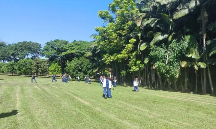 Estudantes de Marechal Rondon fazem roteiro educativo em Santa Helena