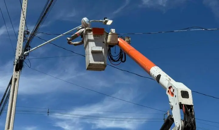 Iluminação pública do Conjunto Habitacional Porto Seguro é substituída por LED