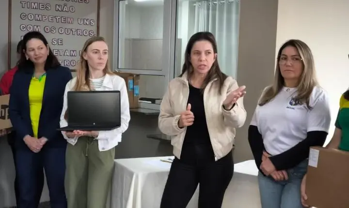 Investimento em tecnologia fortalece a educação municipal de Santa Helena
