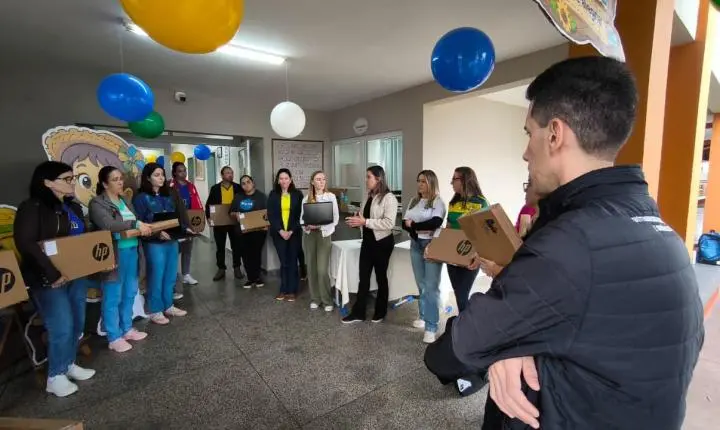 Investimento em tecnologia fortalece a educação municipal de Santa Helena