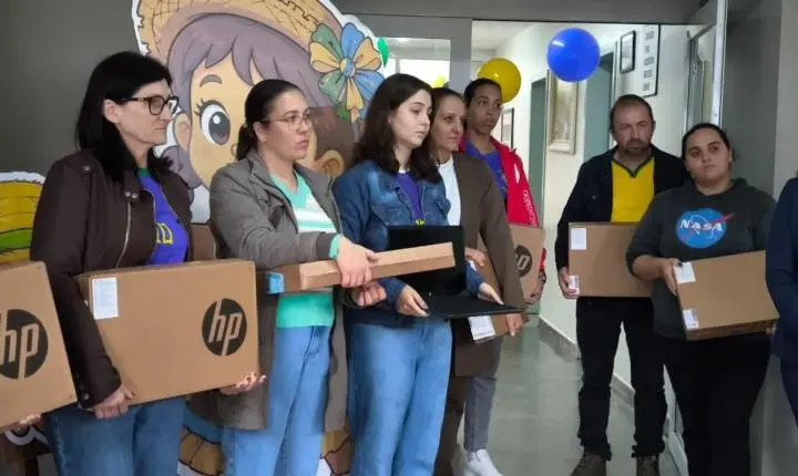 Investimento em tecnologia fortalece a educação municipal de Santa Helena