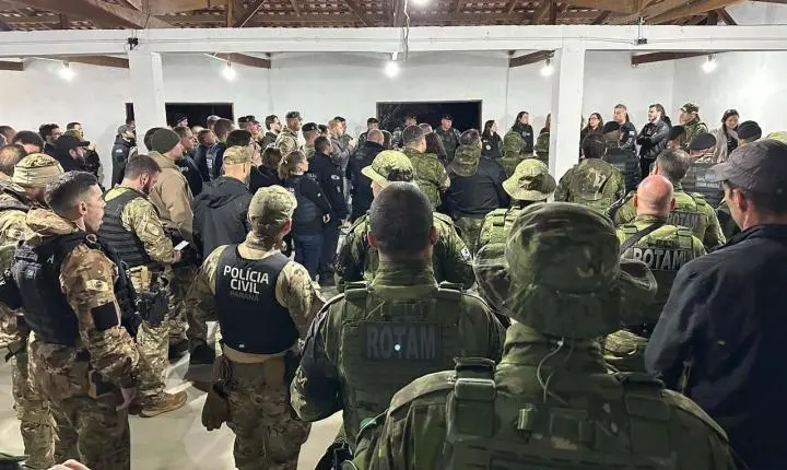 Itaipulândia está entre as cidades alvo de megaoperação contra caça ilegal e tráfico de armas