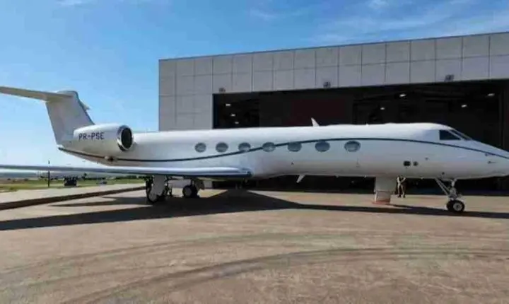 Jato de R$ 120 milhões ligado a Daniel Vorcaro é localizado no Paraguai e retorna ao Brasil