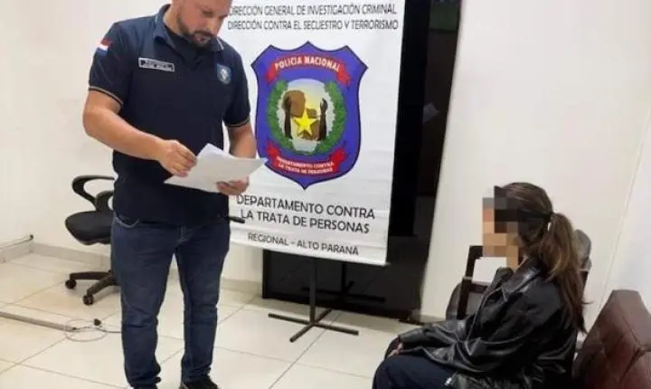 Jovem é resgatada na região antes de cruzar a fronteira com o Brasil em suspeita de tráfico humano