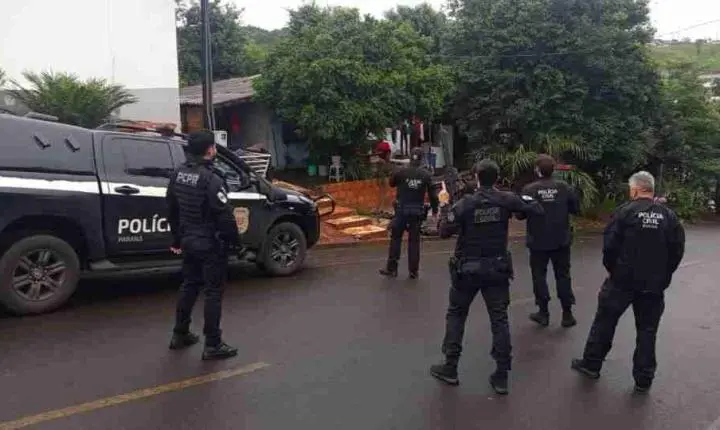 Megaoperação, com alvo em Santa Helena, mobiliza mais de 500 policiais e mira organização criminosa 
