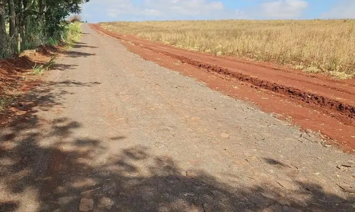 Pavimentação rural já soma 114 mil metros quadrados entregues em Santa Helena