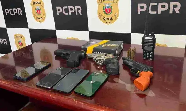 PCPR e PRF cumprem 23 mandados contra grupo investigado por roubos de cargas na BR-116