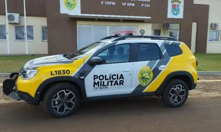 PM apreende moto de jovem sem CNH que tocava o terror em Santa Helena