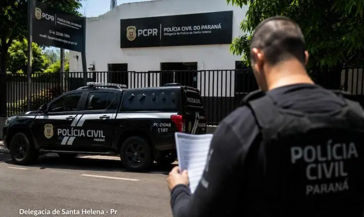Polícia Civil prende em flagrante homem acusado de agredir ex-companheira em Santa Helena