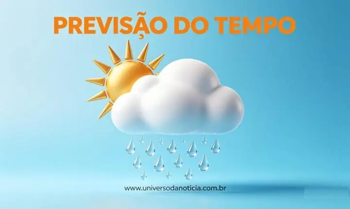 PREVISÃO DO TEMPO: frio se afasta e chuva volta a cair nesta semana