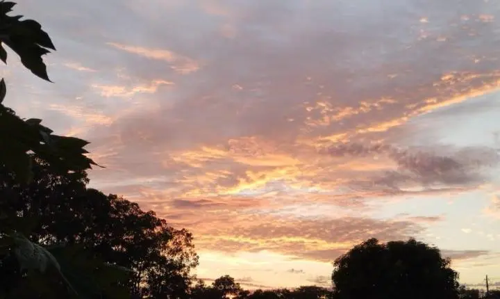 PREVISÃO DO TEMPO: Terça-feira (11), nublada com temperaturas amenas em Santa Helena e região