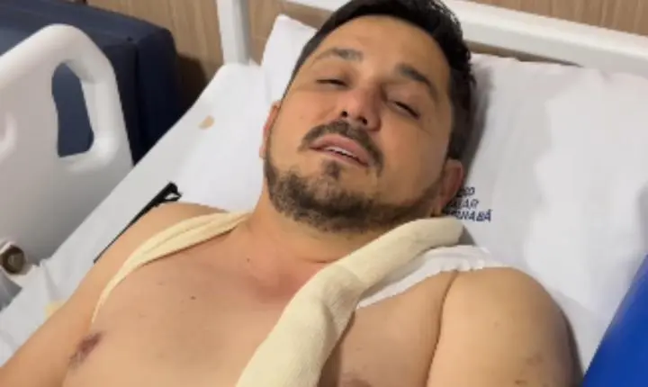 Primo de Ana Castela sofre acidente em rodeio e opera o ombro