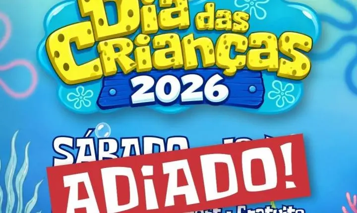 Programação do Dia das Crianças em Santa Helena é adiada por previsão de chuva