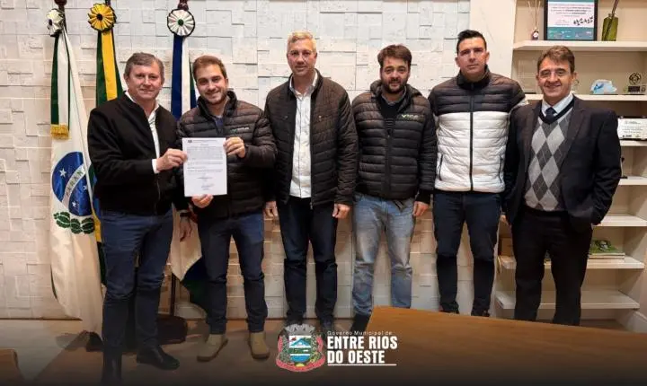Projeto de abastecimento de água potável avança em Entre Rios do Oeste